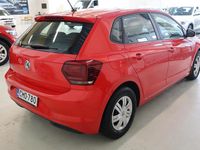 Käytetty VW Polo Trendline 80 HP (58 kW) 2019 Punainen Viistoperä