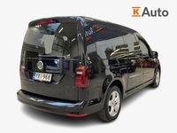 Käytetty VW Caddy Maxi Business 102 HP (75 kW) 2019 Musta Tila-auto