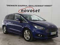 käytetty Ford S-MAX 2,0 TDCi AWD 180hv Titanium Business 7P Suomi-Auto Huippuvarusteilla!