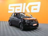 käytetty Fiat 500e Action HB 95hv 23,8kWh ** 1-om / Lisälämmitin / Digimittaristo / P. tutka / Keyless / Vakkari / Pikalataus / Kahdet renkaat **