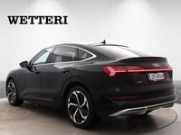 Käytetty Audi e-tron Sportback S-Line 300 kW (408 HP) 2022 Musta Katumaasturi