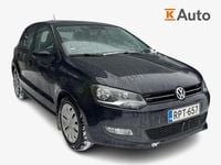 Käytetty VW Polo Comfortline 90 HP (66 kW) 2012 Musta Viistoperä