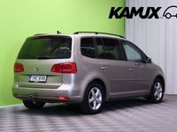 käytetty VW Touran Family Edition 1,6 TDI (105 hv) BlueMotion DSG // Suomi-auto / Vakkari / Panorama / 2x renkaat / 7-P