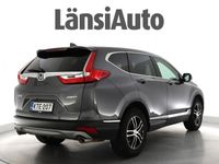 käytetty Honda CR-V Elegance AWD AT 193 hv / Mukautuva Vakkari / Lohko + sisäp / 1-omistajalta / Kamera / Digimittari / Käsiraha alk- 0e! **** LänsiAuto Safe -sopimus esim. alle 25 €/kk tai 590 € ****