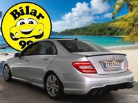 käytetty Mercedes C350 Sedan *C63 AMG-Look / Nahkasisusta / S.ratti / Panorama / Navi / AMG-Putkisto / Lohko S.Pistoke* - *OSTA NYT, MAKSA KESÄKUUSSA!* -