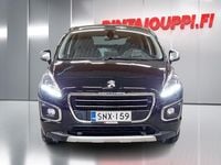Käytetty Peugeot 3008 Allure 120 HP (88 kW) 2016 Musta Viistoperä