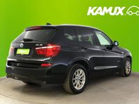 Käytetty BMW X3 Shadowline 190 HP (139 kW) 2016 Musta Katumaasturi
