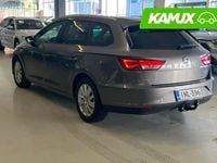 Käytetty Seat Leon ST Ecomotive 116 HP (85 kW) 2016 Hopea / harmaa Farmari
