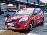 käytetty Ford Focus 2,0 TDCi 140 hv Titanium M6 Wagon - 3kk lyhennysvapaa - Koukku, vakkari, 2 renkaat, hyvä käyttöauto - Ilmainen kotiintoimitus! - J. autoturva