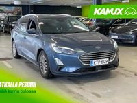 Käytetty Ford Focus Titanium 125 HP (91 kW) 2019 Sininen Farmari
