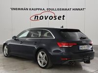 käytetty Audi A4 A4Avant 2.0TDI 140kW *ACC / WEBASTO / TUPLALASIT / SÄHKÖLUUKKU / BLIS / KOUKKU / SPORTTIPENKIT / NAVI!*