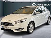 Käytetty Ford Focus Titanium 125 HP (91 kW) 2017 Valkoinen Viistoperä