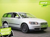 Käytetty Volvo V50 Kinetic 125 HP (91 kW) 2004 Hopea / harmaa Farmari