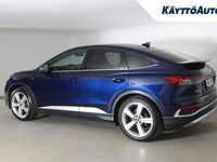 Käytetty Audi Q4 Sportback e-tron Comfort 219 kW (299 HP) 2022 Sininen Katumaasturi