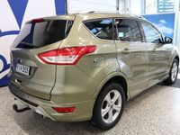 käytetty Ford Kuga 2,0TDCi 150 hv PowerShift AWD A6 Titanium Business 5-ov. / SIISTI ja HYVIN PIDETTY! / Katsastettu ja jakohihna vaihdettu / Vetokoukku / Sähkötakaluukku...HYVÄT VARUSTEET!