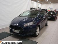 Käytetty Ford Fiesta Trend 65 HP (47 kW) 2016 Sininen Viistoperä