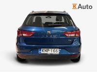 Käytetty Seat Leon ST Style 110 HP (80 kW) 2016 Sininen Farmari