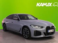 Käytetty BMW i4 Shadowline 442 kW (601 HP) 2022 Hopea / harmaa Sedan