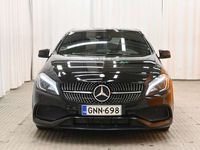 käytetty Mercedes A180 A Business AMG-Styling ** Night-paketti / LED-ajovalot / AMG-paketti / Nahka-Alcantara / Lohkolämmitin **