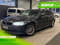Käytetty BMW 520 Sport Line 258 HP (189 kW) 2018 Hopea / harmaa Sedan