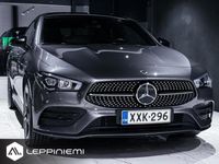 käytetty Mercedes E250 CLA-sarja 2,99% KORKO /AMG EQ Power Business A / Panorama / Sisävalopaketti / Suomi-Auto / P.Kamera / Rahoitus / Vaihto