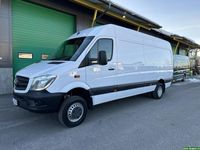 käytetty Mercedes Sprinter 519 CDI 4x4 Kuorma-auto *Alennusvaihde *Vetomassa 3500kg *Sortimo hyllyt