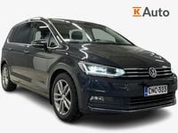 Käytetty VW Touran Highline 150 HP (110 kW) 2019 Harmaa Tila-auto