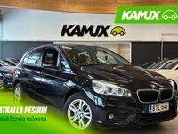 Käytetty BMW 218 Active Tourer Comfort Edition 136 HP (100 kW) 2016 Musta Tila-auto