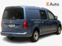 Käytetty VW Caddy Maxi 102 HP (75 kW) 2019 Sininen Tila-auto