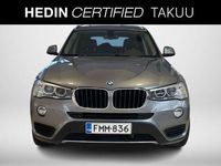 käytetty BMW X3 F25 xDrive20d A Business // hedin certified 12kk takuu / koukku //