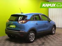 Käytetty Opel Crossland X Enjoy 110 HP (80 kW) 2018 Sininen Katumaasturi