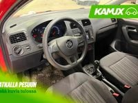 Käytetty VW Polo Style 95 HP (69 kW) 2014 Punainen Viistoperä