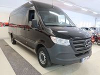 käytetty Mercedes Sprinter 316CDI-3,5/37K keskipitkä A2 BE / ALV / PARIOVET / WEBASTO / VAKKARI / KOUKKU Polttoainelämmitin / Vetokoukku / Ilmastointi, manuaalinen / Vakionopeussäädin / Monitoimiohjauspyörä / Ajotietokone