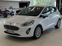 Käytetty Ford Fiesta Titanium 99 HP (72 kW) 2018 Valkoinen Viistoperä
