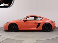 käytetty Porsche 911 Carrera S 718 Cayman S PDK / Lava Orange / 20"/ Sport Chrono / Nahat / PDLS / 1-omisteinen Suomiauto