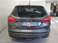 käytetty Ford Focus 1,0 EcoBoost 125 hv Start/Stop M6 ST-Line Wagon - Suomi-auto, Automaattinen ilmastointi, Avaimeton käynnistys