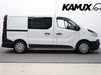 käytetty Renault Trafic dCi 125 TwinTurbo L1H1 / Alvillinen suomi-auto / Navi / Eber / P-kamera / Merkkihuollettu //