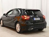 käytetty Mercedes A180 A Business AMG-Styling ** Night-paketti / LED-ajovalot / AMG-paketti / Nahka-Alcantara / Lohkolämmitin **