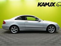 käytetty Mercedes CLK200 Kompressor A / Lohko sisähaaralla / Vakkari / Suomi auto / Metalliväri / Osanahkapenkit /