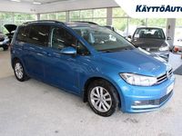 Käytetty VW Touran Comfortline 116 HP (85 kW) 2019 Sininen Tila-auto