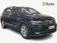 Käytetty VW Tiguan Allspace R-line 200 HP (147 kW) 2021 Musta Katumaasturi