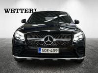 Käytetty Mercedes GLC250 Business 204 HP (150 kW) 2018 Musta Coupe - kaksiovinen