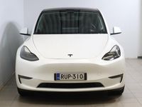 Käytetty Tesla Model Y Long Range AWD 258 kW (351 HP) 2021 Valkoinen Katumaasturi