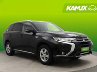 Käytetty Mitsubishi Outlander P-HEV 121 HP (88 kW) 2016 Musta Farmari