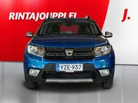 Käytetty Dacia Sandero Stepway 90 HP (66 kW) 2017 Sininen Viistoperä