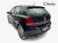 Käytetty VW Polo Comfortline 90 HP (66 kW) 2012 Musta Viistoperä
