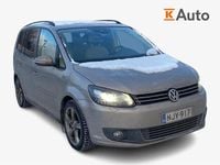 Käytetty VW Touran Edition 140 HP (102 kW) 2015 Ruskea (beige) Tila-auto