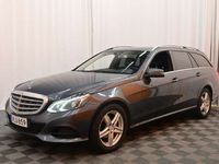 käytetty Mercedes E220 ECDI Farmari (AC) 5ov 2143cm3 A ** Webasto / Nahkapenkit / ILS / Sähköpenkit / Tutkat **