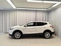 Käytetty Nissan Qashqai Acenta 116 HP (85 kW) 2017 Valkoinen Katumaasturi