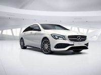 käytetty Mercedes A180 ClaShooting Brake White Art Edition / AMG / Night-paketti